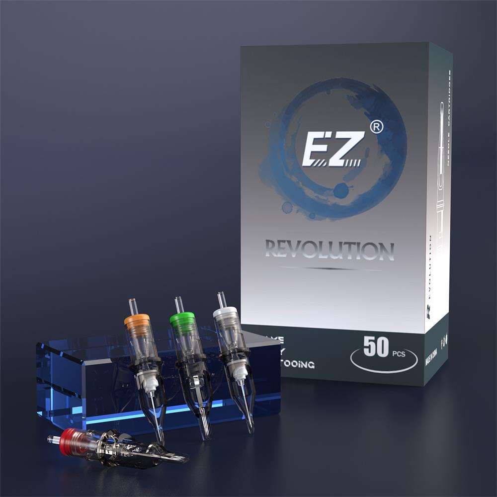 EZ V-Select tattoo needles kit (100Pcs) & EZ Foam Cartridge Cover