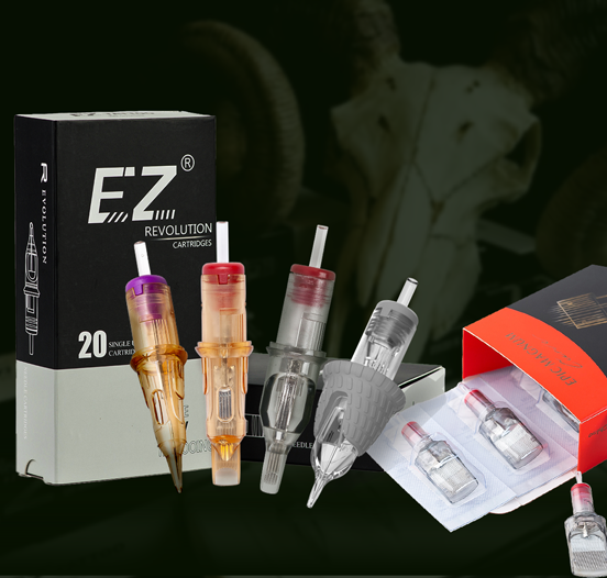 EZ Tattoo Cartridge Needles - 20Pcs #12 (3RL) Standard Round Liner  Disposable Tattoo Needles Cartridges for Rotary Tattoo Machine Pen Gun -  Revolution