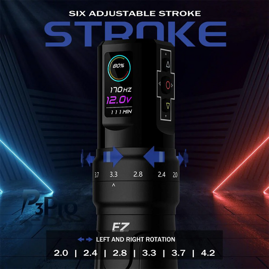 Tattoo Machine Stroke —— How to choose the right stroke length for you?