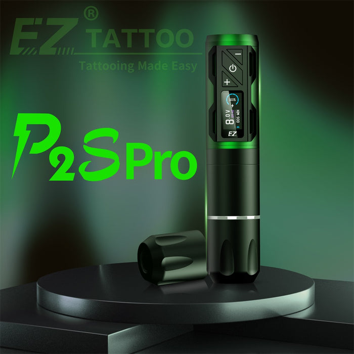 2024 Best Cordless Tattoo Machines for Beginners？- EZ P2S Pro