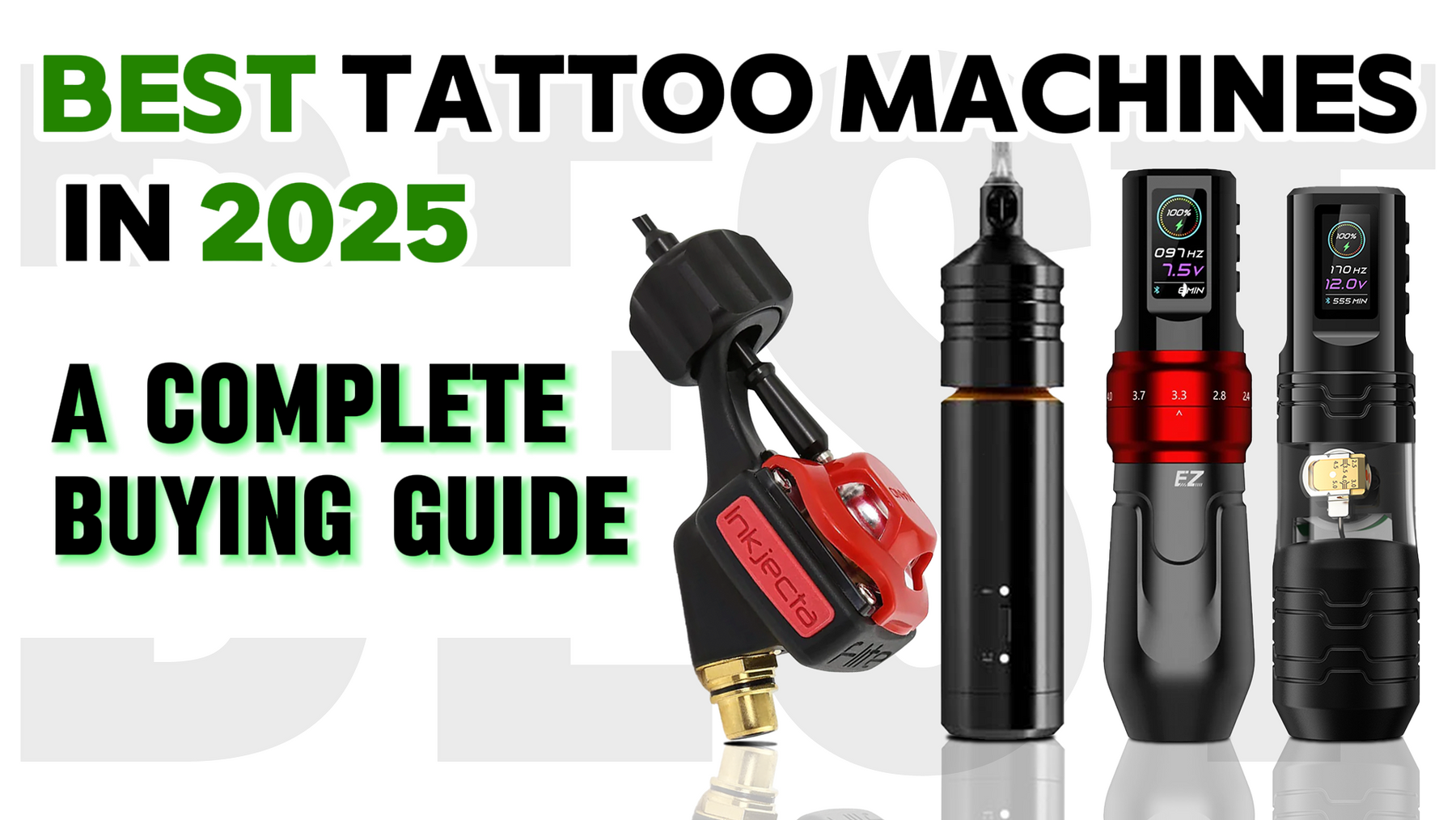 Best Tattoo Machines in 2025: A Complete Buying Guide