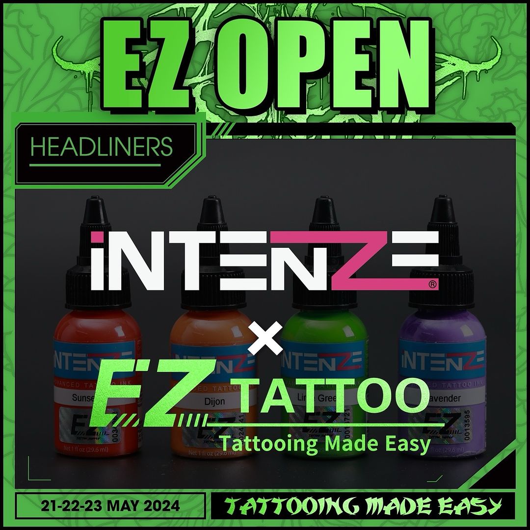 Exciting Collaboration Announcement: Intenze Ink & EZ Tattoo