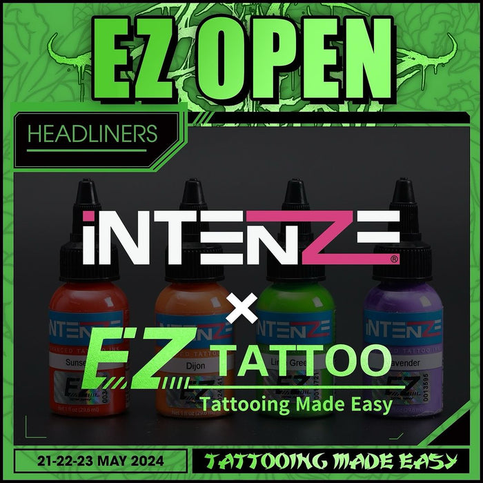 Exciting Collaboration Announcement: Intenze Ink & EZ Tattoo