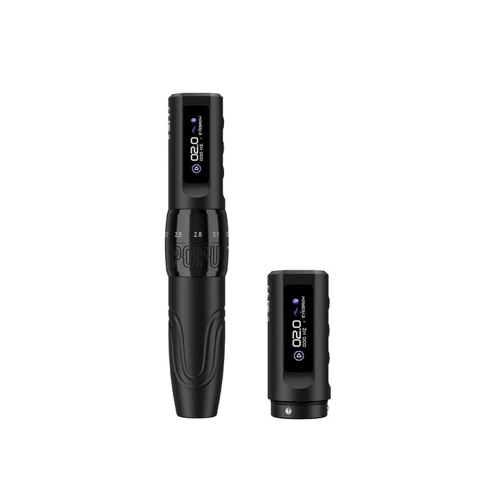 POPU MINI DIVA Pro Adjustable Stroke Wireless PMU Machine — 2.0–3.5mm