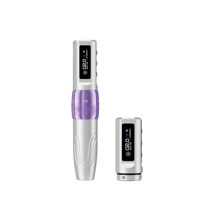 POPU MINI DIVA Pro Adjustable Stroke Wireless PMU Machine — 2.0–3.5mm