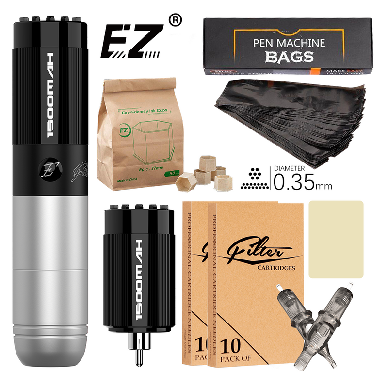 EZ Beginners Tattoo Kit EZ Filter Freedom - EZ TATTOO SUPPLY