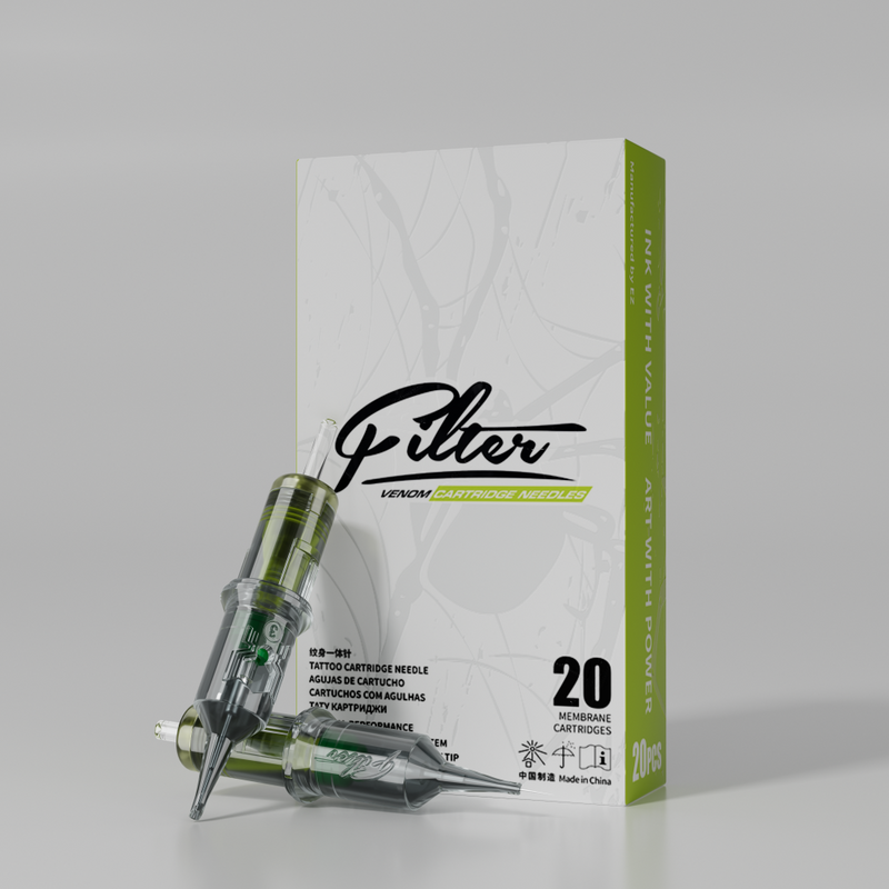 Filter Venom Tattoo cartridge needles Round Shader - EZ TATTOO SUPPLY