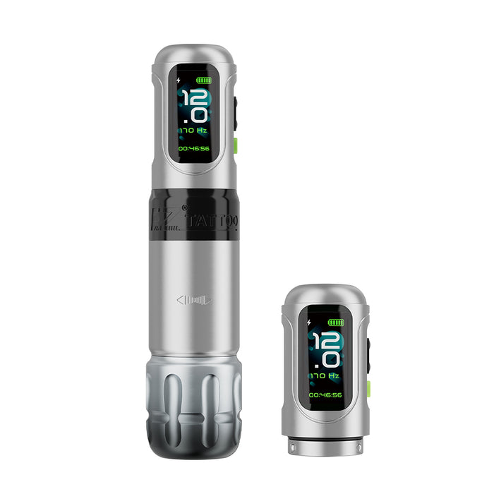 EZ P6 Turbo Direct Drive Adjustable Stroke Wireless Tattoo Machine 1.0–5.0mm