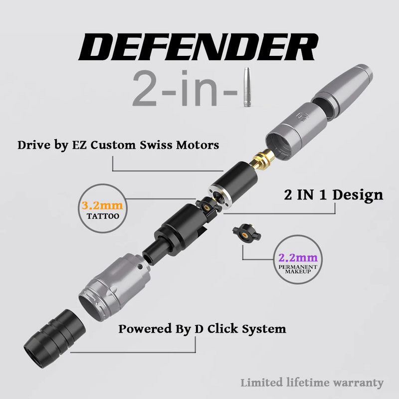 Defender 2-in-1 - EZ TATTOO SUPPLY