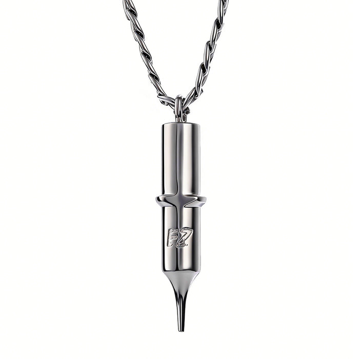 EZ Tattoo Cartridge Pendant Necklace