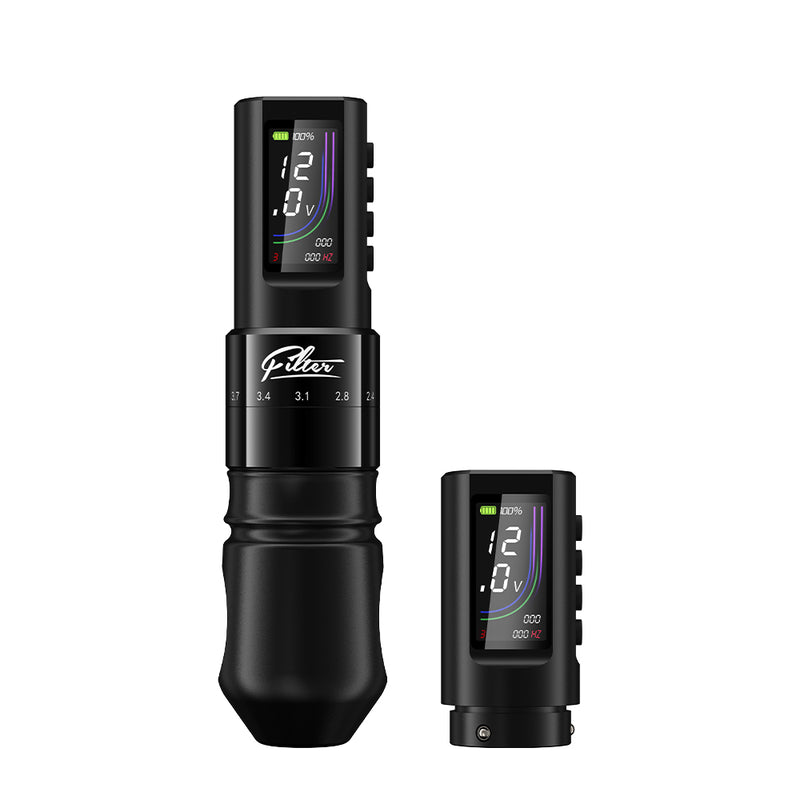 Filter X40 Six Options Adjustable Stroke Wireless Tattoo Machine - EZ TATTOO SUPPLY