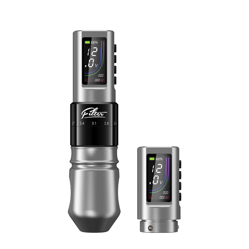 Filter X40 Six Options Adjustable Stroke Wireless Tattoo Machine - EZ TATTOO SUPPLY