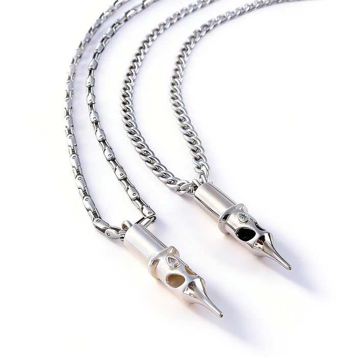 EZ Tattoo Cartridge Pendant Necklace