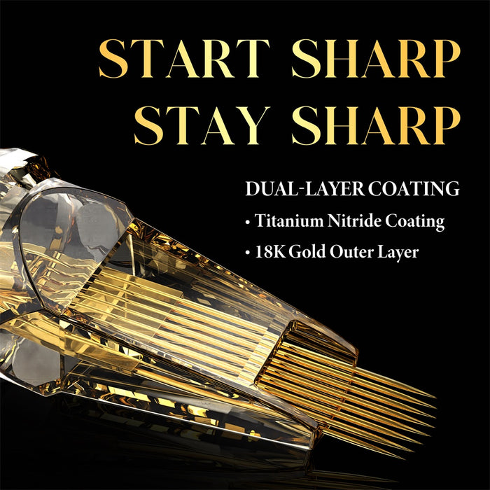 EZ TATTOO V-Select Gold Series Cartridge Needles