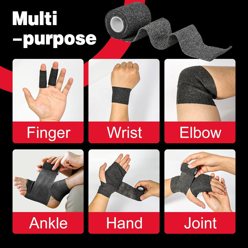 EZ Cohesive Bandages 12rolls - EZ TATTOO SUPPLY