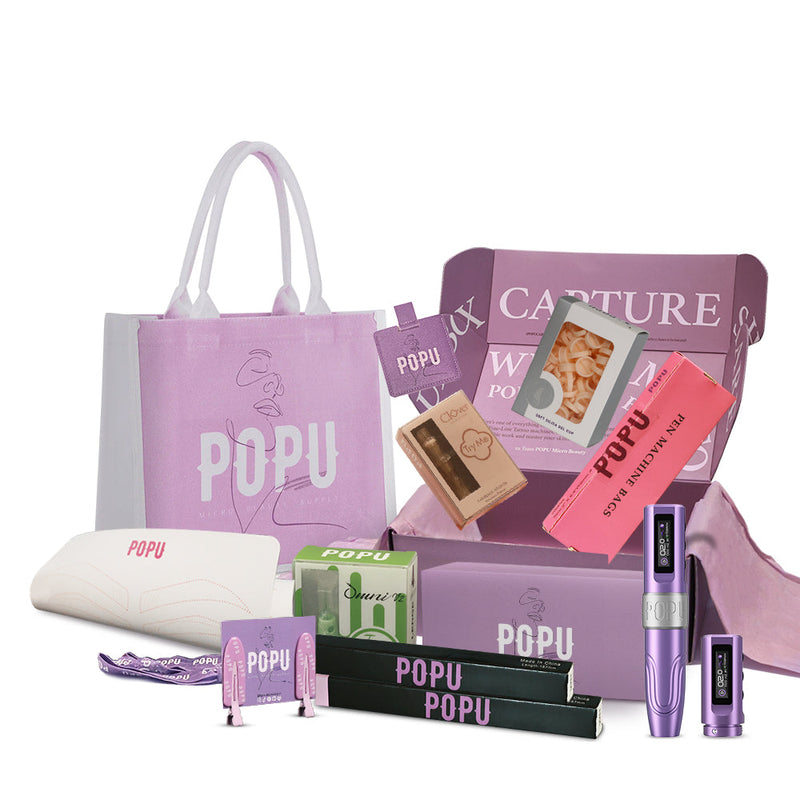 POPU CARE BOX PMU KIT-MINI DIVA - EZ TATTOO SUPPLY