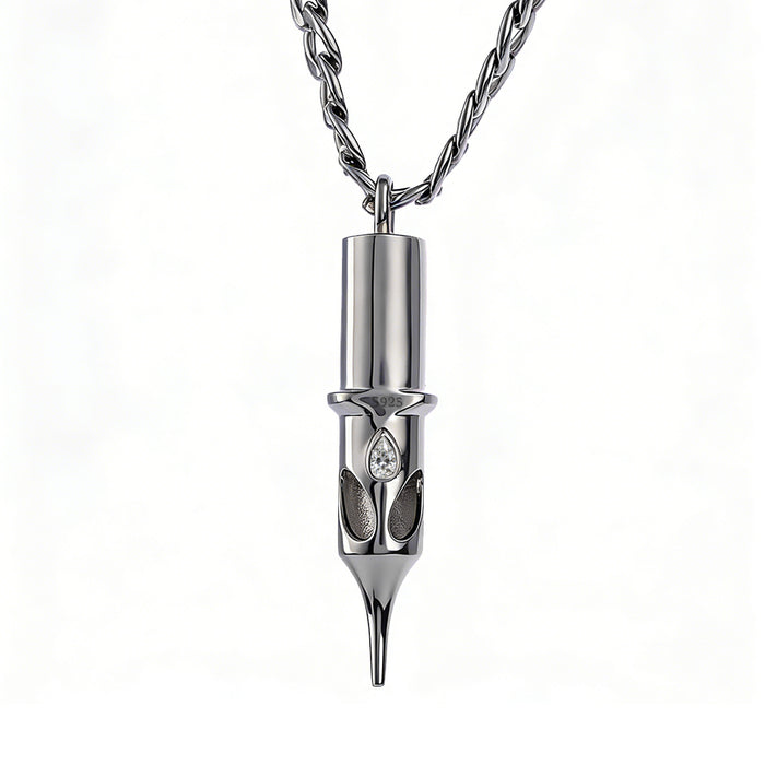 EZ Tattoo Cartridge Pendant Necklace