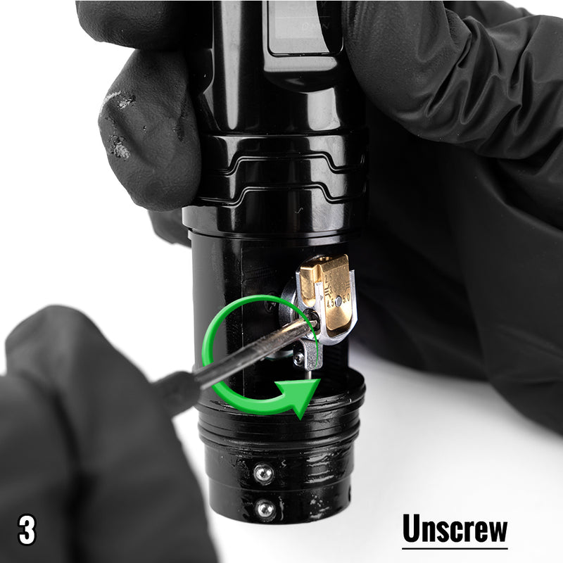 EZ P3 Pro Turbo 2.0 Upgrade Direct Drive Wireless Tattoo Machine with Adjustable Stroke 5.0mm - EZ TATTOO SUPPLY