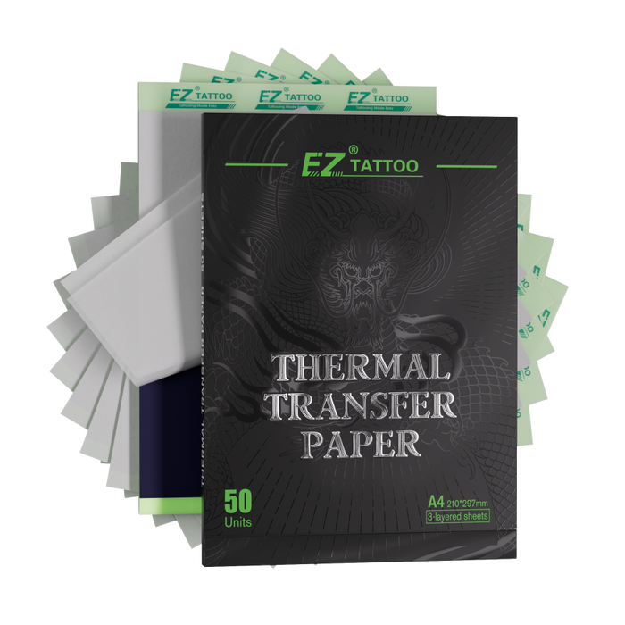 EZ Thermal Transfer Paper — Tattoo Stencil Paper(20/50pcs/8"x11")