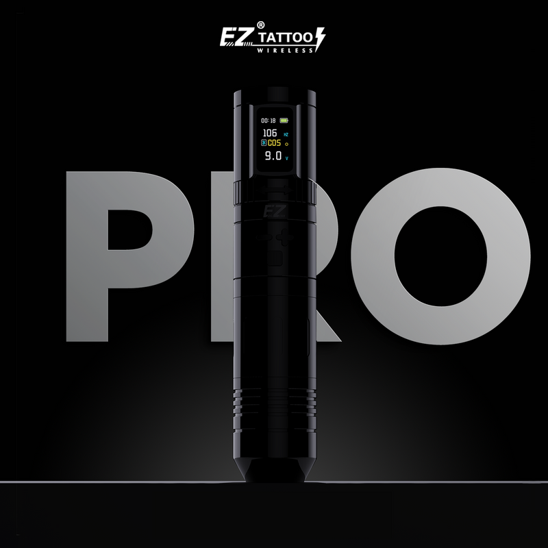 EvoTech Pro Wireless Battery Tattoo Pen Machine - EZ TATTOO SUPPLY