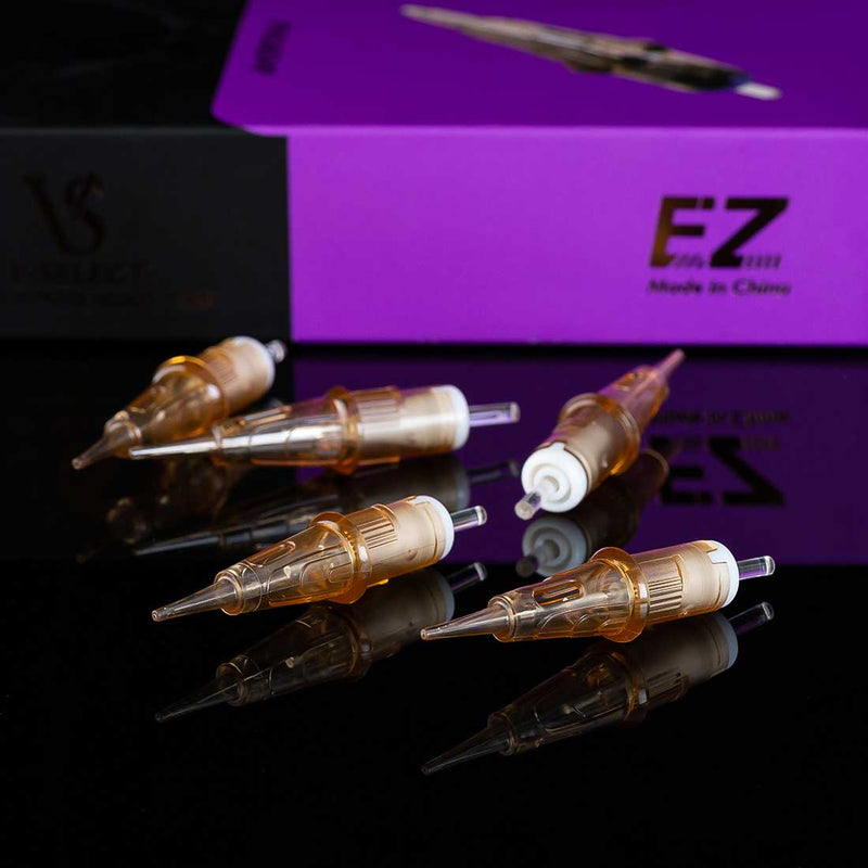 EZ tattoo V-Select AURA cartridge needles PMU   || SMP Series - EZ TATTOO SUPPLY