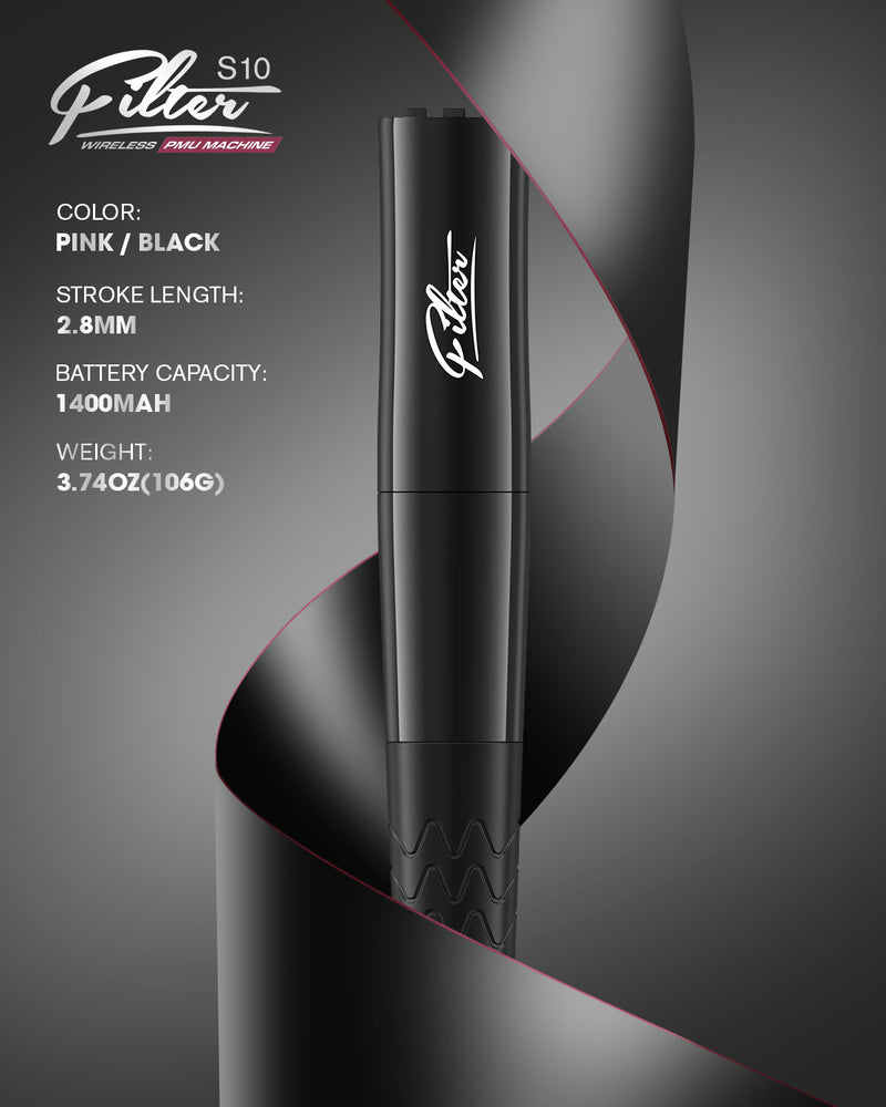 Filter S10 Wireless Battery Permanent Makeup Pen Machine - EZ TATTOO SUPPLY