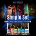 Intenze Tattoo Ink 6 Color Simple Set - EZ TATTOO SUPPLY