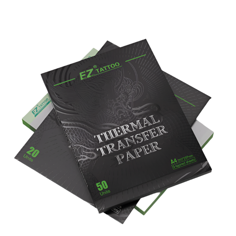 EZ Thermal Transfer Paper — Tattoo Stencil Paper(20/50pcs/8"x11") - EZ TATTOO SUPPLY