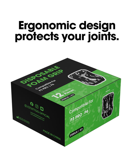 EZ Disposable Tattoo Machine Grip - EZ TATTOO SUPPLY