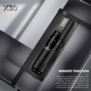 Filter X30 Six Options Adjustable Stroke Wireless Tattoo Machine Beginners Kits - EZ TATTOO SUPPLY