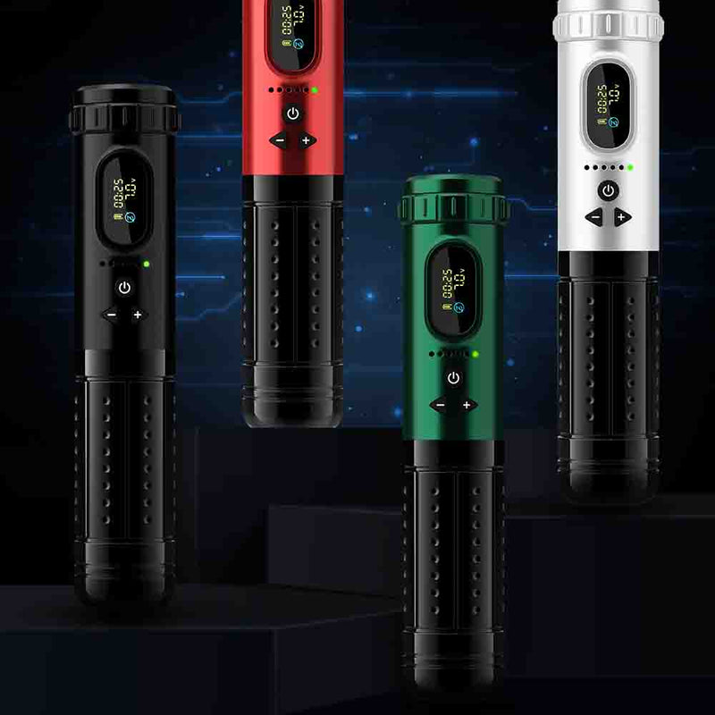 P2 DotFree Wireless Battery Tattoo Pen Machine - EZ TATTOO SUPPLY