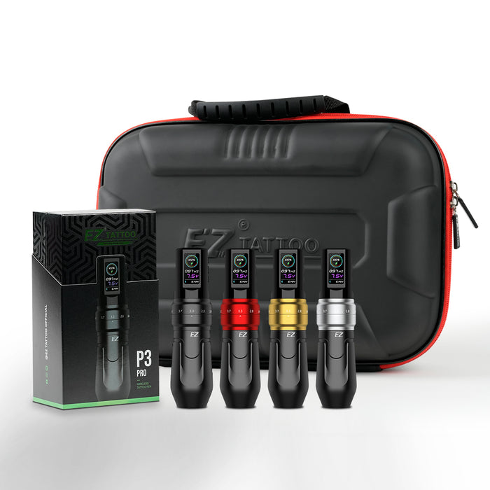 EZ P3 Pro Complete Tattoo Starter Kit for Beginners