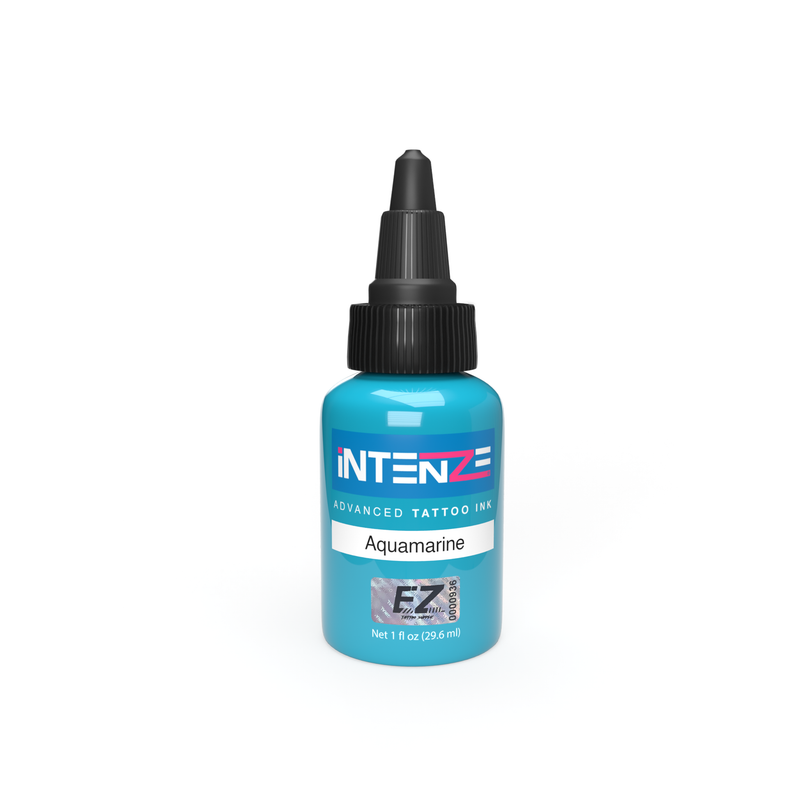 Aquamarine Intenze Tattoo Ink - EZ TATTOO SUPPLY