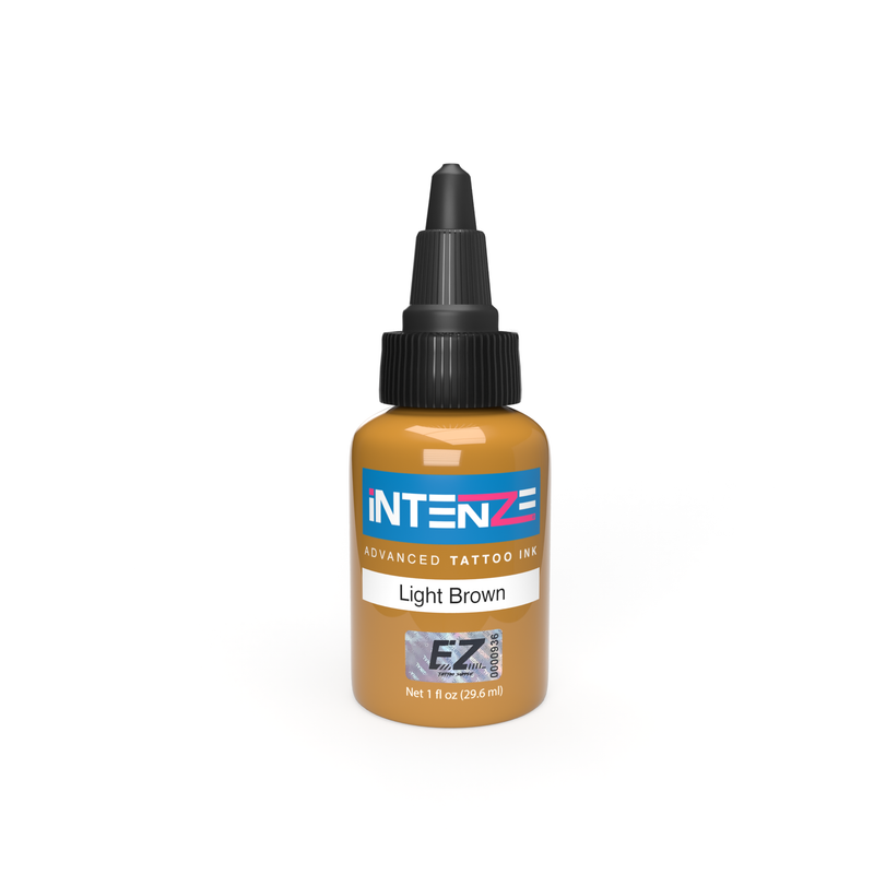 Light Brown Intenze Tattoo Ink - EZ TATTOO SUPPLY