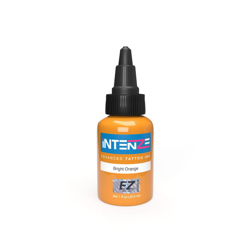 Bright Orange Intenze Tattoo Ink - EZ TATTOO SUPPLY