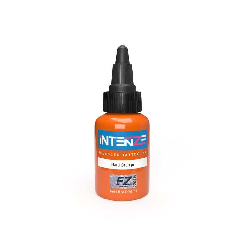 Hard Orange Intenze Tattoo Ink - EZ TATTOO SUPPLY