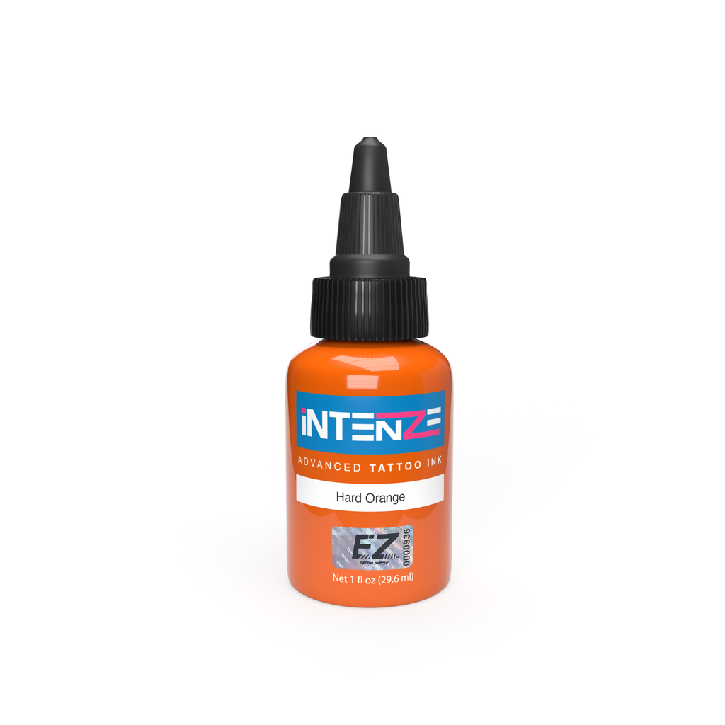Hard Orange Intenze Tattoo Ink - EZ TATTOO SUPPLY