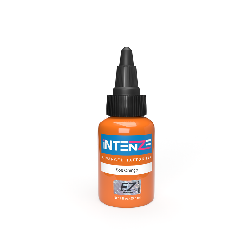 Soft Orange Intenze Tattoo Ink - EZ TATTOO SUPPLY