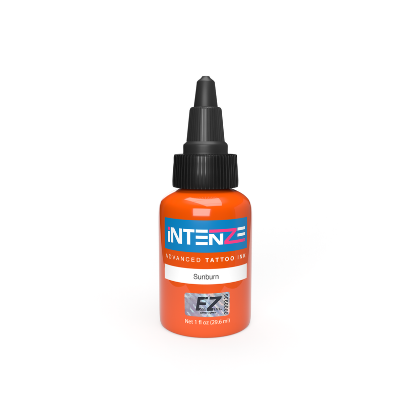 Sunburn Intenze Tattoo Ink - EZ TATTOO SUPPLY