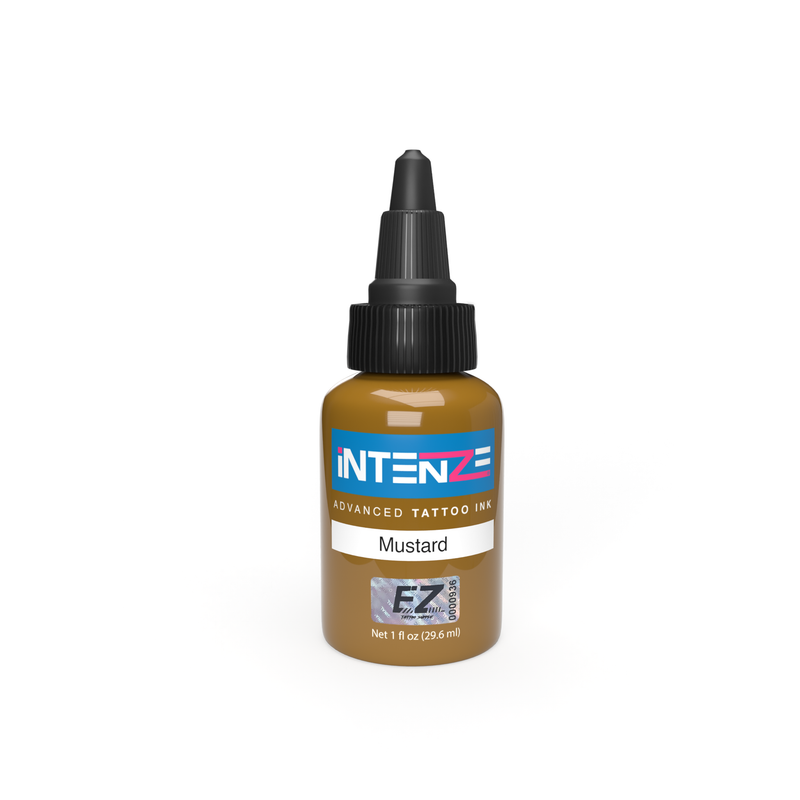 Mustard Intenze Tattoo Ink - EZ TATTOO SUPPLY