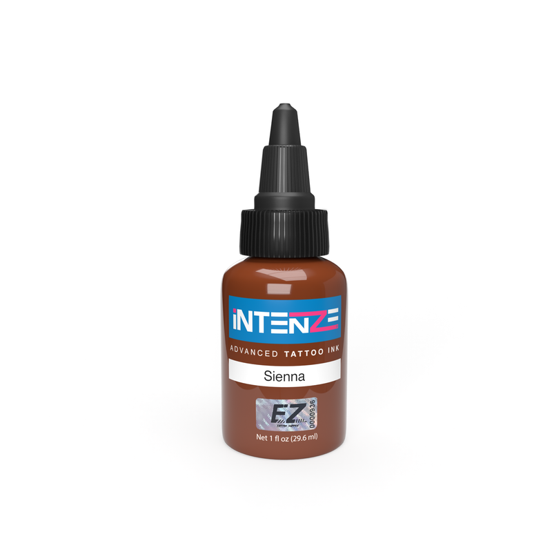 Sienna Intenze Tattoo Ink - EZ TATTOO SUPPLY