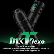 Inkin Inkflexo Adjustable Stroke Wireless Tattoo Machine Tattoo Kit - EZ TATTOO SUPPLY