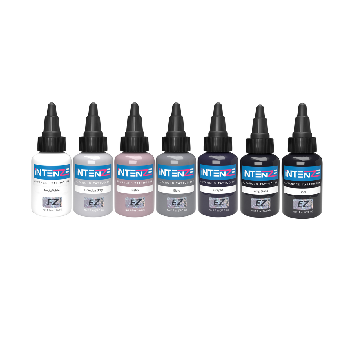 Power Grey Intenze Tattoo Ink Set — EZ TATTOO SUPPLY