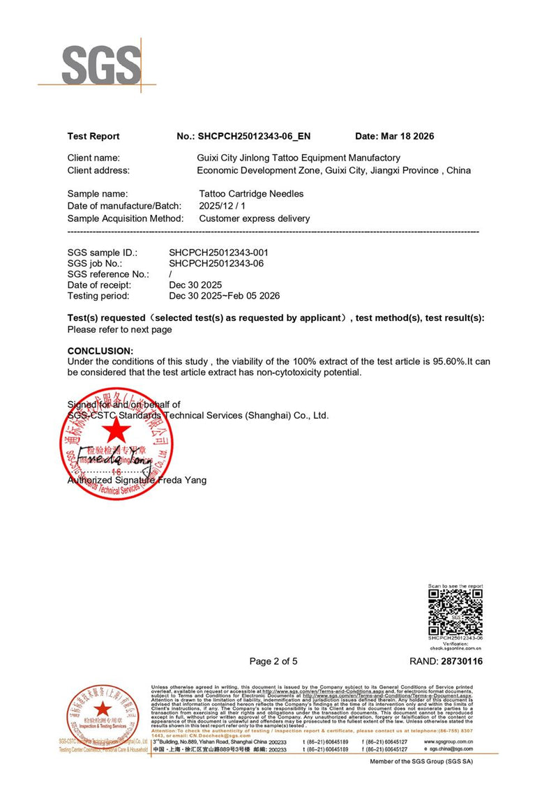 International Testing Reports - Report 2