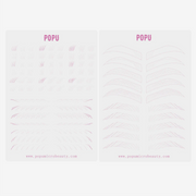 POPU Double Side PMU Practice Pads (5PCS) - EZ TATTOO SUPPLY