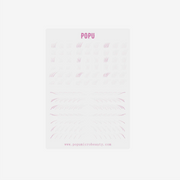 POPU Double Side PMU Practice Pads (5PCS) - EZ TATTOO SUPPLY
