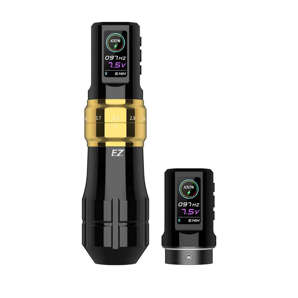 EZ P3 Pro adjustable Wireless Tattoo Pen - EZ TATTOO SUPPLY