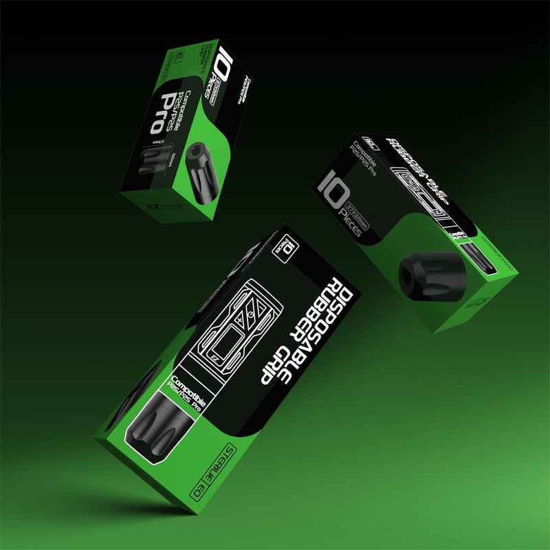 EZ P2S Pro (3.5mm) Disposable Tattoo Grip Full Set-Tattoo kit - EZ TATTOO SUPPLY