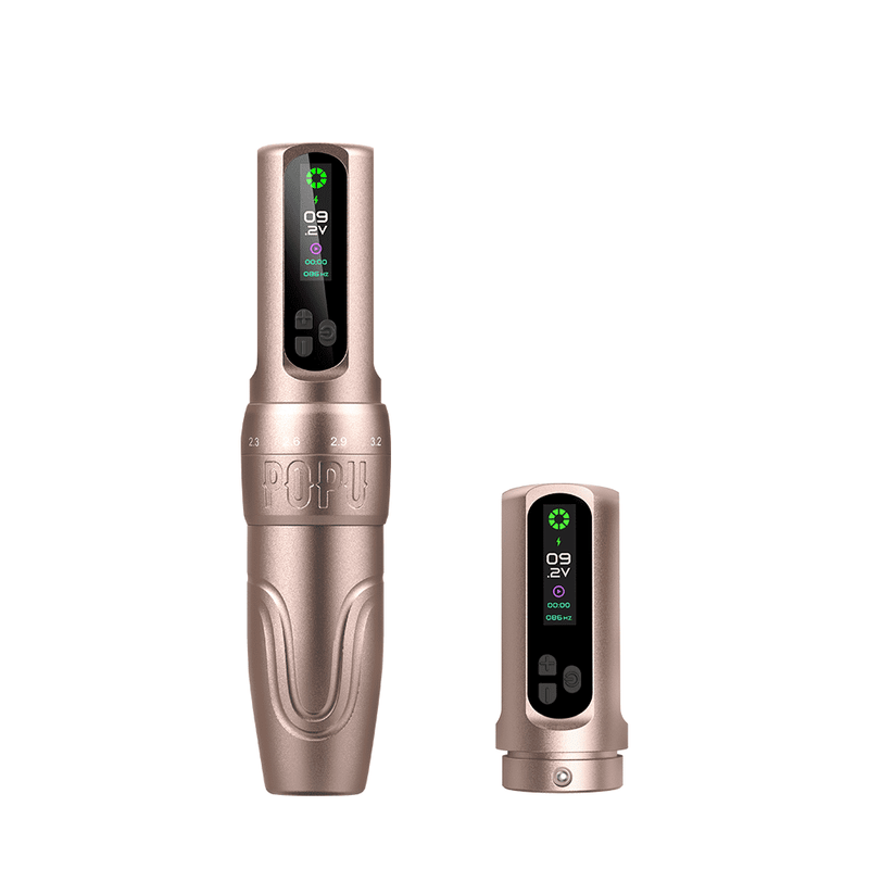 POPU DIVA Adjustable Stroke wireless Tattoo & PMU Machine - EZ TATTOO SUPPLY