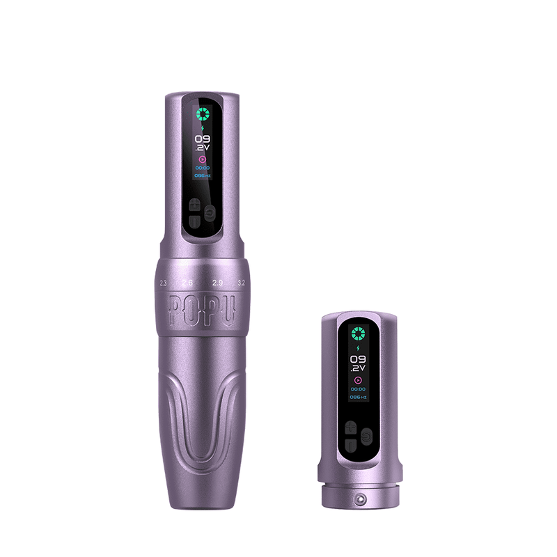 POPU DIVA Adjustable Stroke wireless Tattoo & PMU Machine - EZ TATTOO SUPPLY